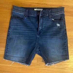 PACSUN HIGH RISE JEAN SHORTS SIZE 27